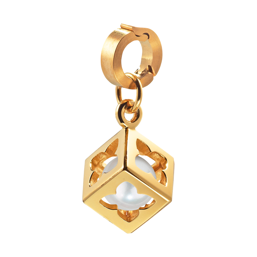 Zenubia Schmuck AG ➤ Charm - 451049 ➤ Edelstahl gold vergoldet / gold ➤ Xen ➤ online bei Zenubia in Winterthur kaufen ➤ sofort lieferbar