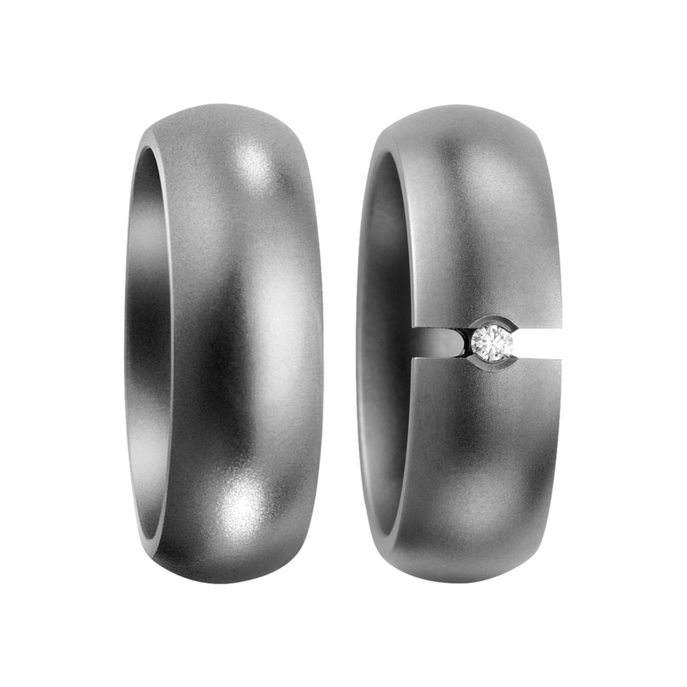 Zenubia Schmuck AG ➤ Titan Ring ➤ Titan / silber ➤ Titanfactory ➤ online bei Zenubia in Winterthur kaufen ➤ sofort lieferbar