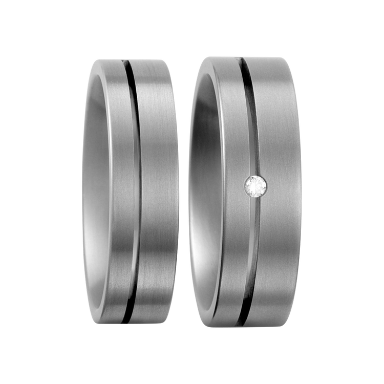 Zenubia Schmuck AG ➤ Titan Ring ➤ Titan / silber ➤ Titanfactory ➤ online bei Zenubia in Winterthur kaufen ➤ sofort lieferbar