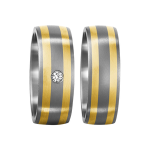 Zenubia Schmuck AG ➤ Titan, 750/18 K Gelbgold Ring ➤ Titan / silber, gold ➤ Titanfactory ➤ online bei Zenubia in Winterthur kaufen ➤ sofort lieferbar