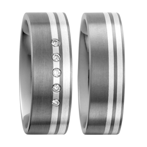 Zenubia Schmuck AG ➤ Titan, Silber Ring ➤ Titan, Silber / silber ➤ Titanfactory ➤ online bei Zenubia in Winterthur kaufen ➤ sofort lieferbar