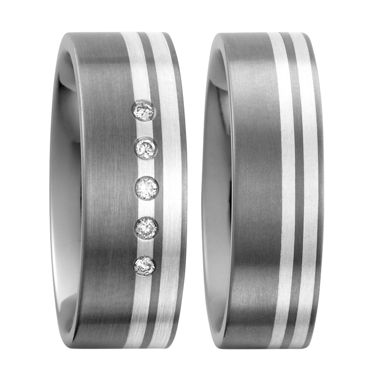 Zenubia Schmuck AG ➤ Titan, Silber Ring ➤ Titan, Silber / silber ➤ Titanfactory ➤ online bei Zenubia in Winterthur kaufen ➤ sofort lieferbar