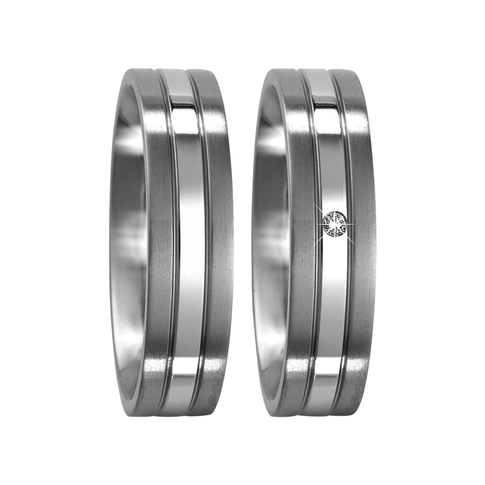 Zenubia Schmuck AG ➤ Titan Ring ➤ Titan / silber ➤ Titanfactory ➤ online bei Zenubia in Winterthur kaufen ➤ sofort lieferbar