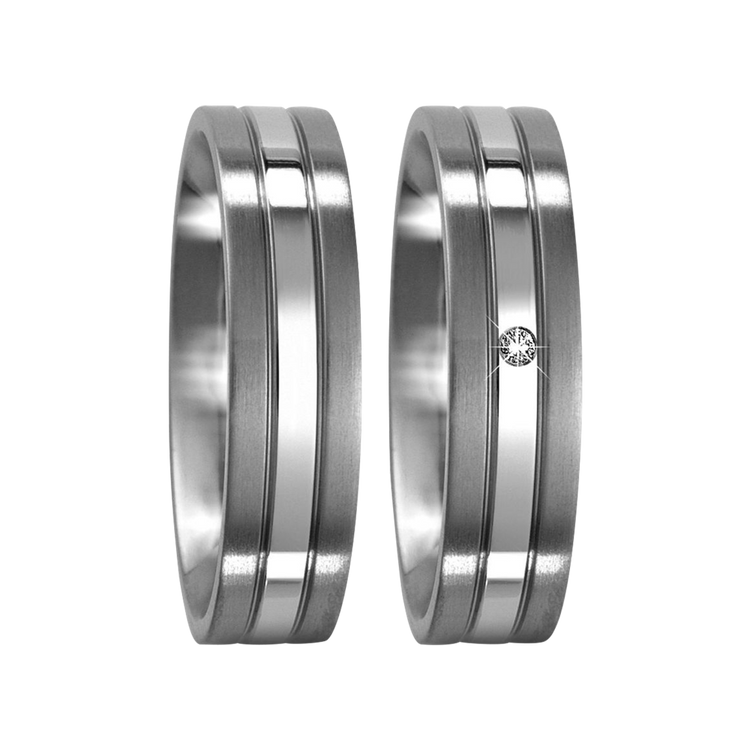 Zenubia Schmuck AG ➤ Titan Ring ➤ Titan / silber ➤ Titanfactory ➤ online bei Zenubia in Winterthur kaufen ➤ sofort lieferbar