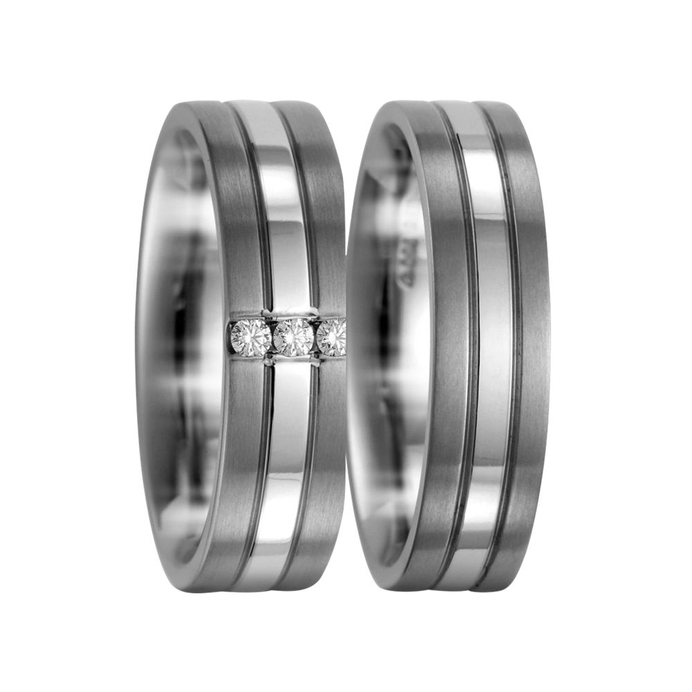 Zenubia Schmuck AG ➤ Titan, 950 Palladium Ring ➤ Titan, Palladium / silber ➤ Titanfactory ➤ online bei Zenubia in Winterthur kaufen ➤ sofort lieferbar