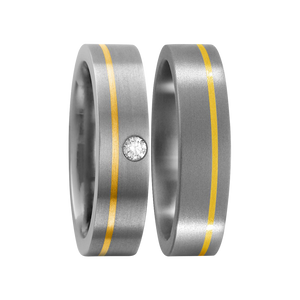 Zenubia Schmuck AG ➤ Titan, 750/18 K Gelbgold Ring ➤ Titan, Gelbgold / silber, gold ➤ Titanfactory ➤ online bei Zenubia in Winterthur kaufen ➤ sofort lieferbar