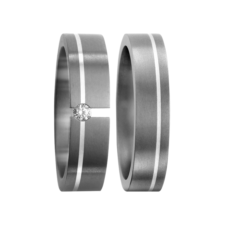 Zenubia Schmuck AG ➤ Titan, Silber Ring ➤ Titan, Silber / silber ➤ Titanfactory ➤ online bei Zenubia in Winterthur kaufen ➤ sofort lieferbar