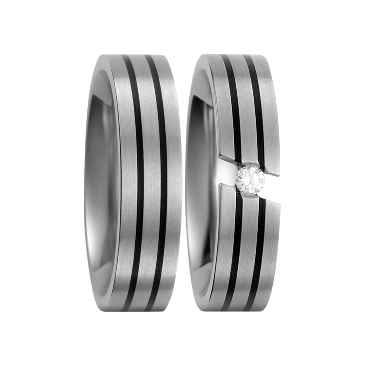 Zenubia Schmuck AG ➤ Titan Ring ➤ Titan / silber ➤ Titanfactory ➤ online bei Zenubia in Winterthur kaufen ➤ sofort lieferbar