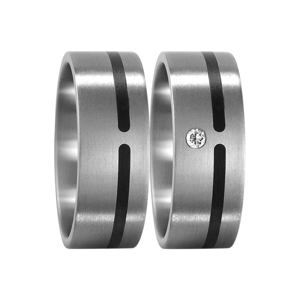 Zenubia Schmuck AG ➤ Titan Ring ➤ Titan / silber ➤ Titanfactory ➤ online bei Zenubia in Winterthur kaufen ➤ sofort lieferbar