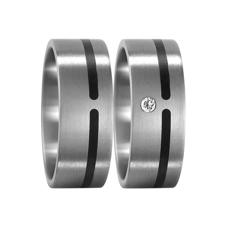 Zenubia Schmuck AG ➤ Titan Ring ➤ Titan / silber ➤ Titanfactory ➤ online bei Zenubia in Winterthur kaufen ➤ sofort lieferbar