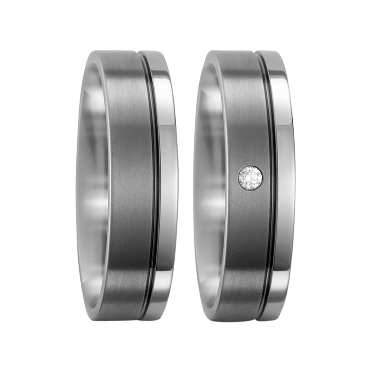 Zenubia Schmuck AG ➤ Titan Ring ➤ Titan / silber ➤ Titanfactory ➤ online bei Zenubia in Winterthur kaufen ➤ sofort lieferbar