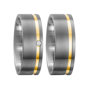 Zenubia Schmuck AG ➤ Titan, 750/18 K Gelbgold Ring ➤ Titan, Gelbgold / silber, gold ➤ Titanfactory ➤ online bei Zenubia in Winterthur kaufen ➤ sofort lieferbar