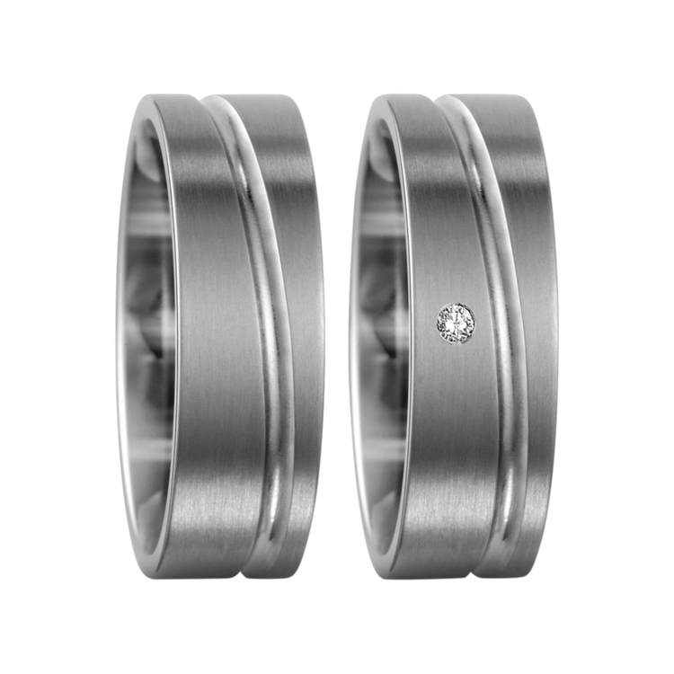 Zenubia Schmuck AG ➤ Titan Ring ➤ Titan / silber ➤ Titanfactory ➤ online bei Zenubia in Winterthur kaufen ➤ sofort lieferbar