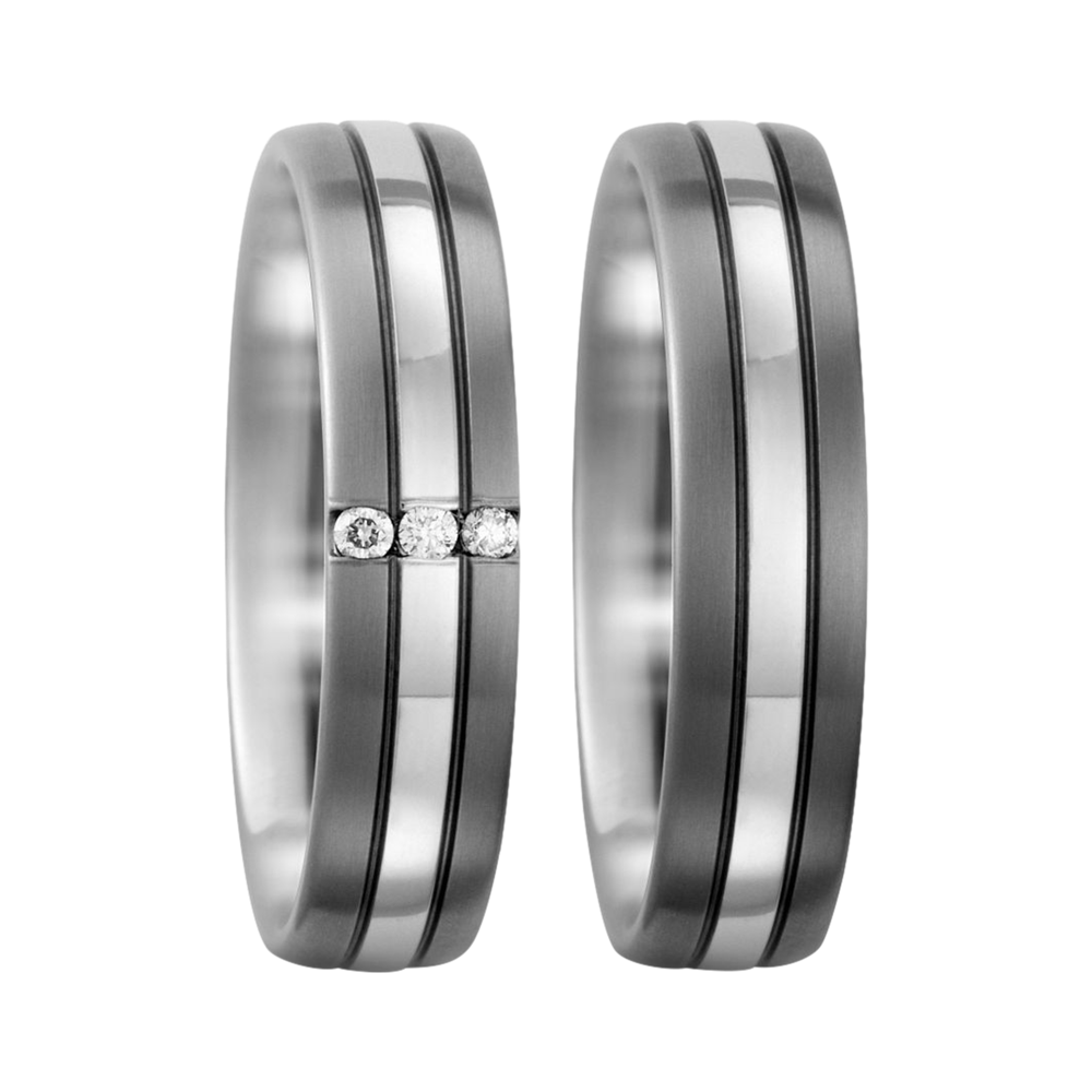 Zenubia Schmuck AG ➤ Titan, 950 Palladium Ring ➤ Titan, Palladium / silber ➤ Titanfactory ➤ online bei Zenubia in Winterthur kaufen ➤ sofort lieferbar