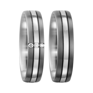 Zenubia Schmuck AG ➤ Titan, 950 Palladium Ring ➤ Titan, Palladium / silber ➤ Titanfactory ➤ online bei Zenubia in Winterthur kaufen ➤ sofort lieferbar