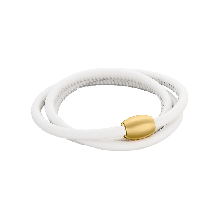 Zenubia Schmuck AG ➤ Armband - 51603415 ➤ Edelstahl gold beschichtet, Leder /  ➤ Xen ➤ online bei Zenubia in Winterthur kaufen ➤ sofort lieferbar