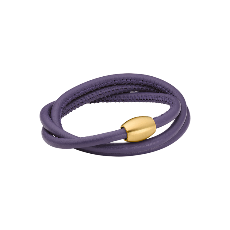 Zenubia Schmuck AG ➤ Armband - 51603422 ➤ Edelstahl gold beschichtet, Leder /  ➤ Xen ➤ online bei Zenubia in Winterthur kaufen ➤ sofort lieferbar