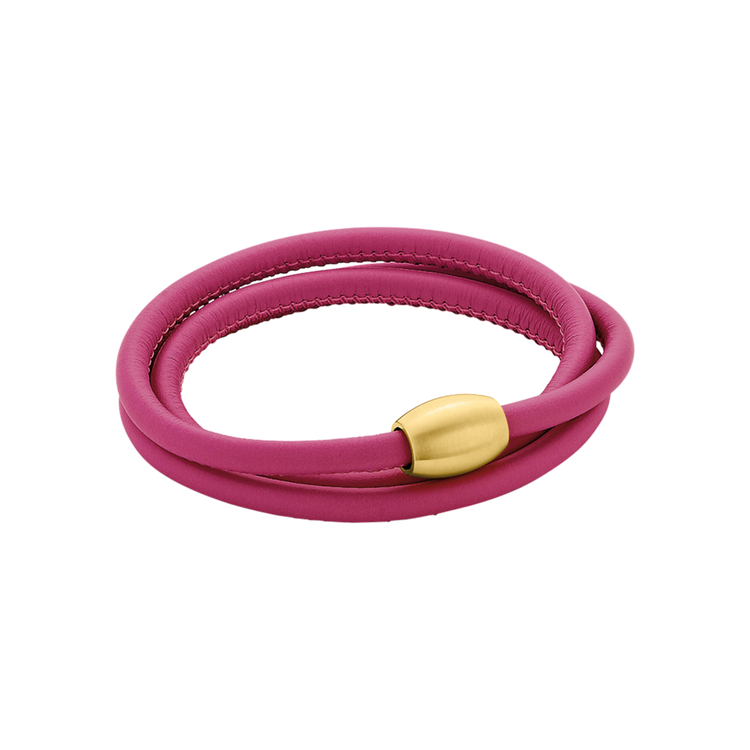 Zenubia Schmuck AG ➤ Armband - 51603423 ➤ Edelstahl gold beschichtet, Leder /  ➤ Xen ➤ online bei Zenubia in Winterthur kaufen ➤ sofort lieferbar