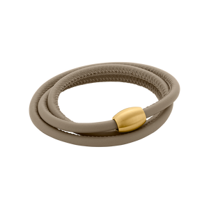 Zenubia Schmuck AG ➤ Armband - 51603440 ➤ Edelstahl gold beschichtet, Leder /  ➤ Xen ➤ online bei Zenubia in Winterthur kaufen ➤ sofort lieferbar