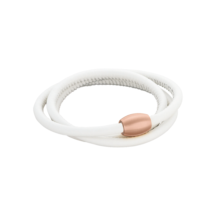 Zenubia Schmuck AG ➤ Armband - 51604115 ➤ Edelstahl rosé beschichtet, Leder /  ➤ Xen ➤ online bei Zenubia in Winterthur kaufen ➤ sofort lieferbar