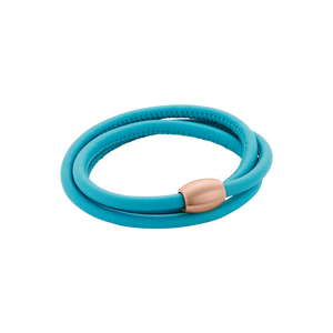 Zenubia Schmuck AG ➤ Armband - 51604117 ➤ Edelstahl rosé beschichtet, Leder /  ➤ Xen ➤ online bei Zenubia in Winterthur kaufen ➤ sofort lieferbar