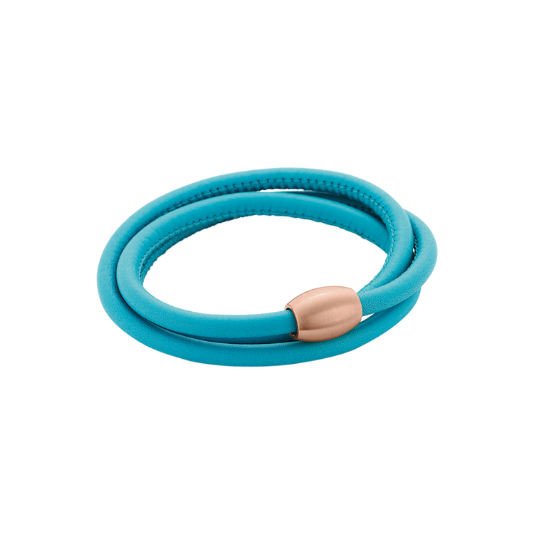 Zenubia Schmuck AG ➤ Armband - 51604117 ➤ Edelstahl rosé beschichtet, Leder /  ➤ Xen ➤ online bei Zenubia in Winterthur kaufen ➤ sofort lieferbar