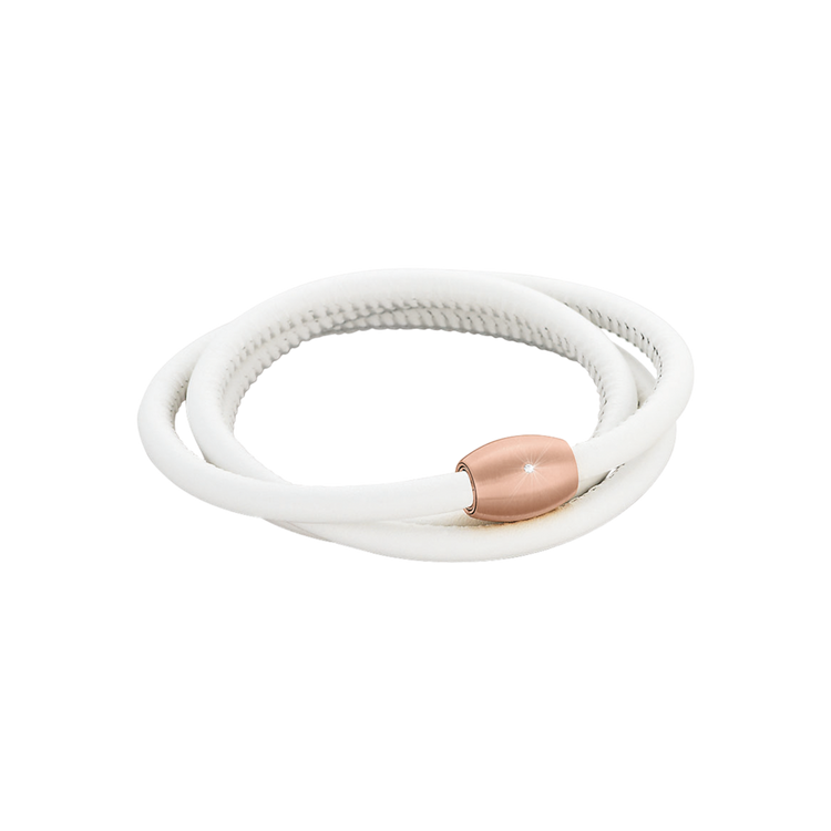 Zenubia Schmuck AG ➤ Armband - 51604215 ➤ Edelstahl rosé beschichtet, Leder /  ➤ Xen ➤ online bei Zenubia in Winterthur kaufen ➤ sofort lieferbar