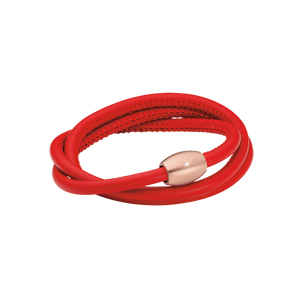 Zenubia Schmuck AG ➤ Armband - 51604219 ➤ Edelstahl rosé beschichtet, Leder /  ➤ Xen ➤ online bei Zenubia in Winterthur kaufen ➤ sofort lieferbar