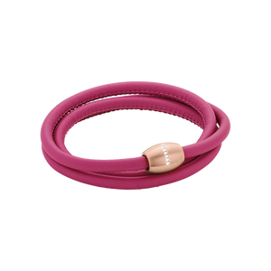 Zenubia Schmuck AG ➤ Armband - 51604323 ➤ Edelstahl rosé beschichtet, Leder /  ➤ Xen ➤ online bei Zenubia in Winterthur kaufen ➤ sofort lieferbar