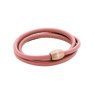 Zenubia Schmuck AG ➤ Armband - 51604331 ➤ Edelstahl rosé beschichtet, Leder /  ➤ Xen ➤ online bei Zenubia in Winterthur kaufen ➤ sofort lieferbar