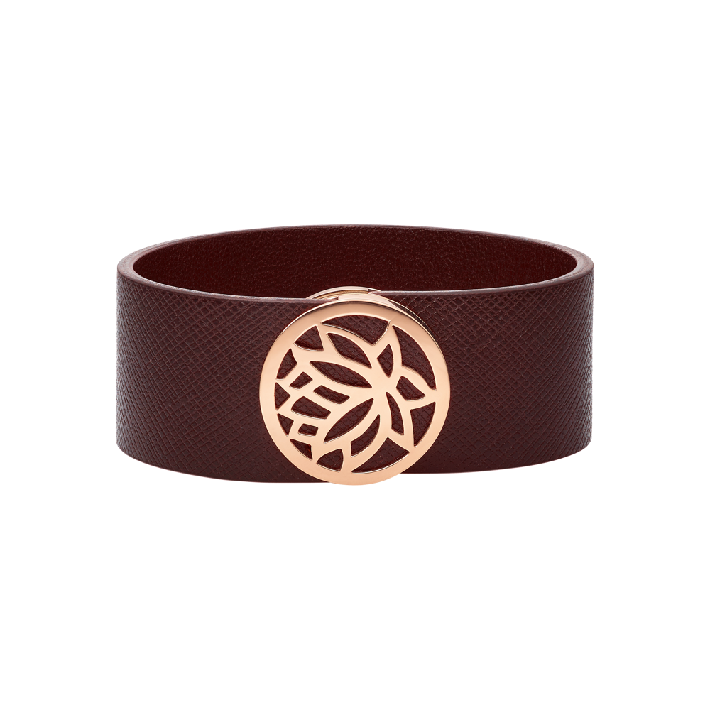 Zenubia Schmuck AG ➤ Armband - 51608612 ➤ Edelstahl rosé beschichtet, Leder /  ➤ Xen ➤ online bei Zenubia in Winterthur kaufen ➤ sofort lieferbar