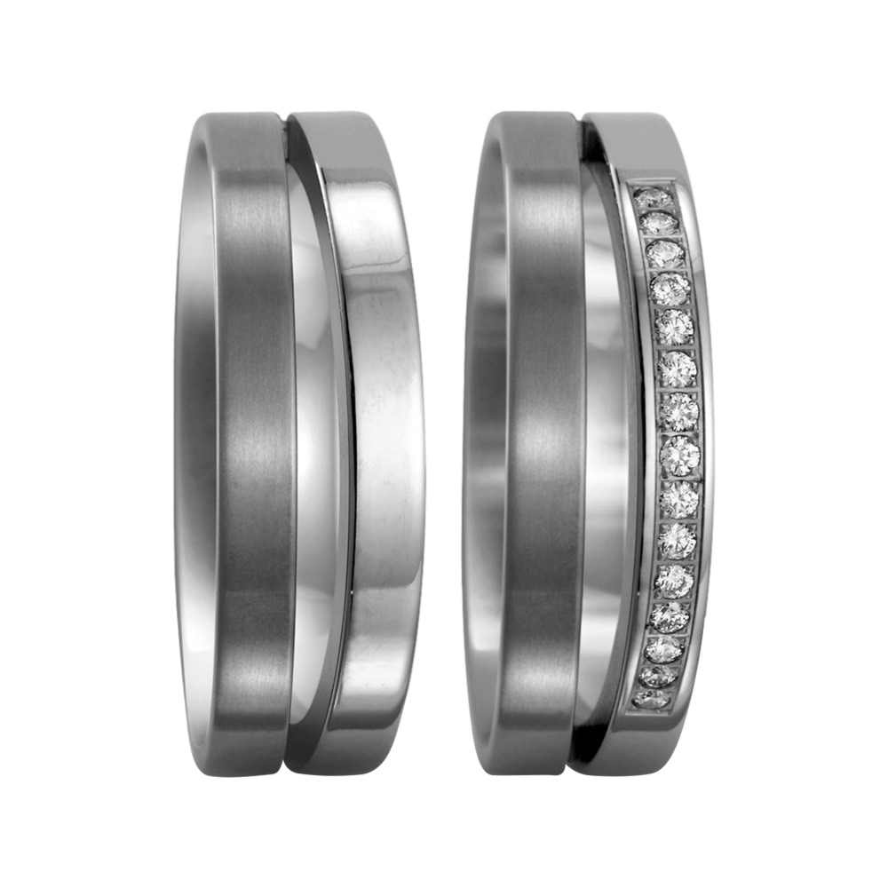 Zenubia Schmuck AG ➤ Titan Ring ➤ Titan / silber ➤ Titanfactory ➤ online bei Zenubia in Winterthur kaufen ➤ sofort lieferbar