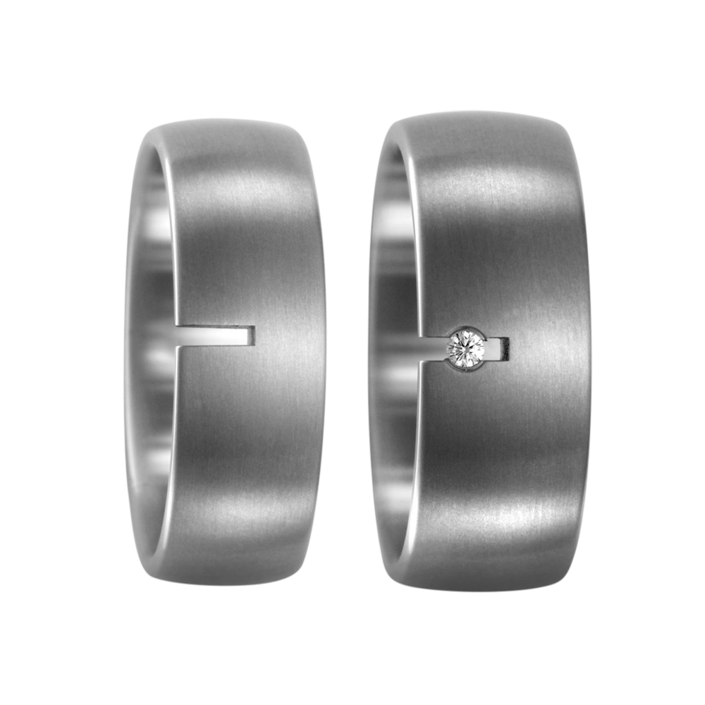 Zenubia Schmuck AG ➤ Titan Ring ➤ Titan / silber ➤ Titanfactory ➤ online bei Zenubia in Winterthur kaufen ➤ sofort lieferbar