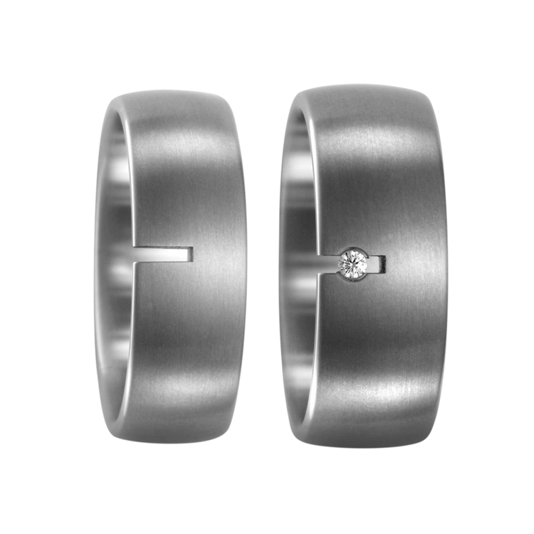 Zenubia Schmuck AG ➤ Titan Ring ➤ Titan / silber ➤ Titanfactory ➤ online bei Zenubia in Winterthur kaufen ➤ sofort lieferbar