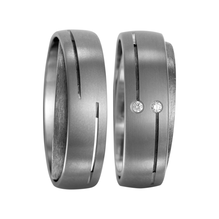 Zenubia Schmuck AG ➤ Titan Ring ➤ Titan / silber ➤ Titanfactory ➤ online bei Zenubia in Winterthur kaufen ➤ sofort lieferbar