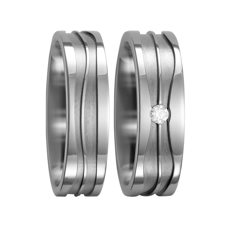 Zenubia Schmuck AG ➤ Titan Ring ➤ Titan / silber ➤ Titanfactory ➤ online bei Zenubia in Winterthur kaufen ➤ sofort lieferbar