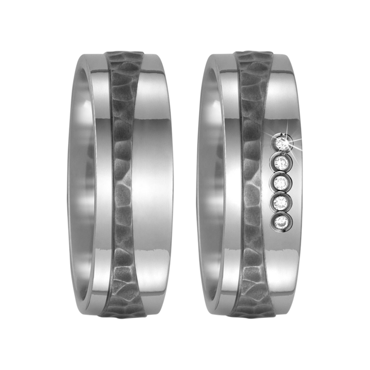 Zenubia Schmuck AG ➤ Titan Ring ➤ Titan / silber ➤ Titanfactory ➤ online bei Zenubia in Winterthur kaufen ➤ sofort lieferbar