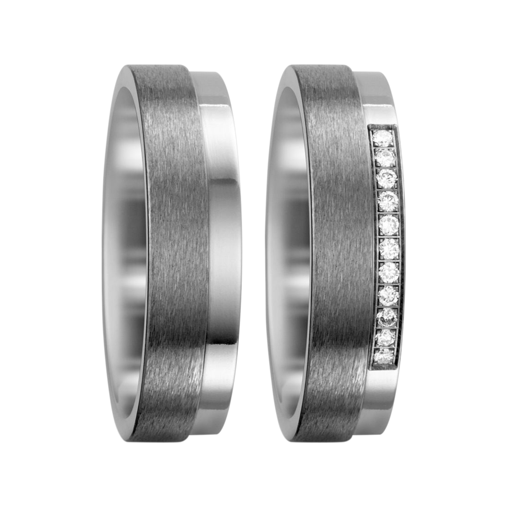 Zenubia Schmuck AG ➤ Titan Ring ➤ Titan / silber ➤ Titanfactory ➤ online bei Zenubia in Winterthur kaufen ➤ sofort lieferbar