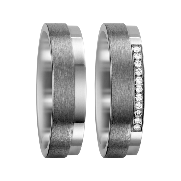 Zenubia Schmuck AG ➤ Titan Ring ➤ Titan / silber ➤ Titanfactory ➤ online bei Zenubia in Winterthur kaufen ➤ sofort lieferbar