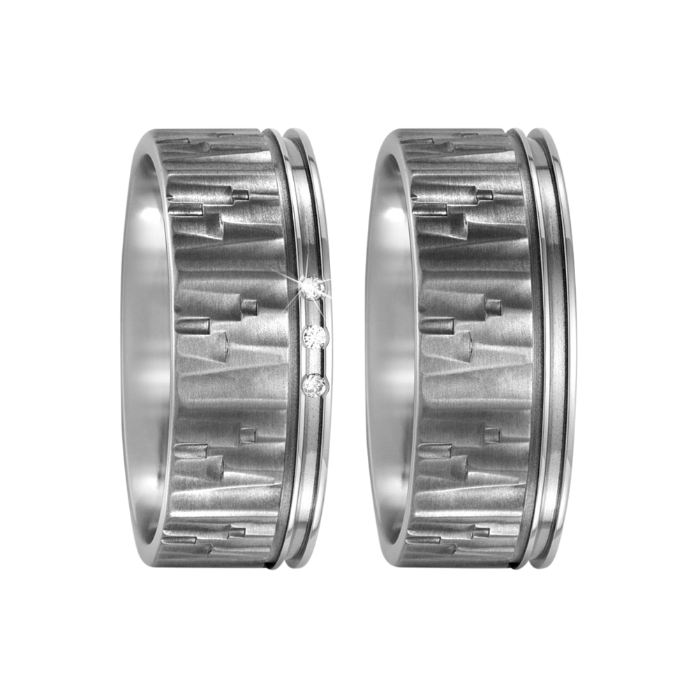 Zenubia Schmuck AG ➤ Titan Ring ➤ Titan / silber ➤ Titanfactory ➤ online bei Zenubia in Winterthur kaufen ➤ sofort lieferbar