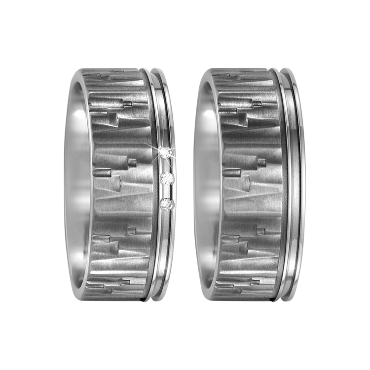 Zenubia Schmuck AG ➤ Titan Ring ➤ Titan / silber ➤ Titanfactory ➤ online bei Zenubia in Winterthur kaufen ➤ sofort lieferbar