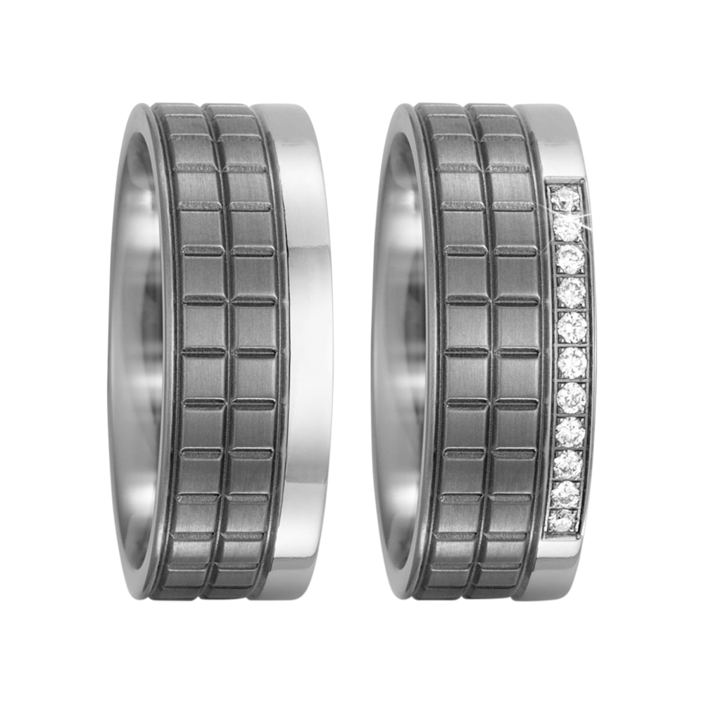 Zenubia Schmuck AG ➤ Titan Ring ➤ Titan / silber ➤ Titanfactory ➤ online bei Zenubia in Winterthur kaufen ➤ sofort lieferbar