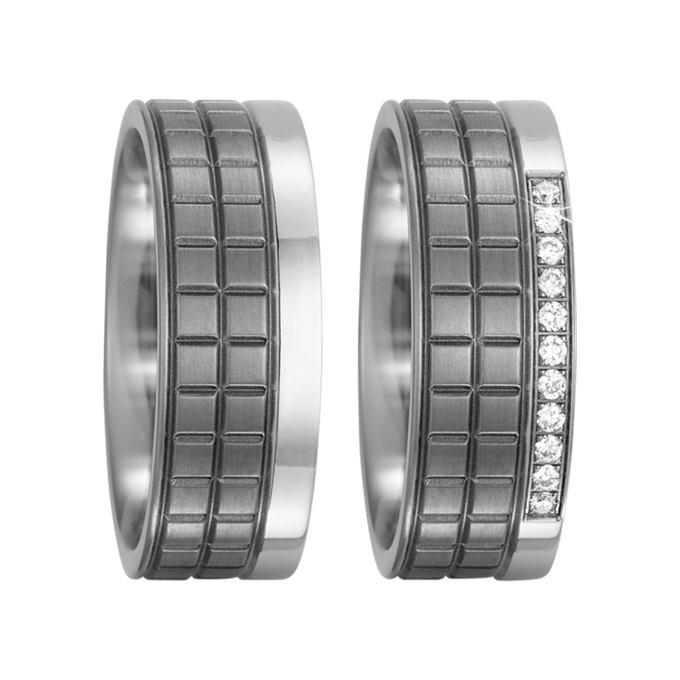 Zenubia Schmuck AG ➤ Titan Ring ➤ Titan / silber ➤ Titanfactory ➤ online bei Zenubia in Winterthur kaufen ➤ sofort lieferbar