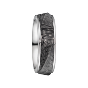 Zenubia Schmuck AG ➤ Titan, Carbon Ring ➤ Carbon, Titan / silber, schwarz ➤ Titanfactory ➤ online bei Zenubia in Winterthur kaufen ➤ sofort lieferbar