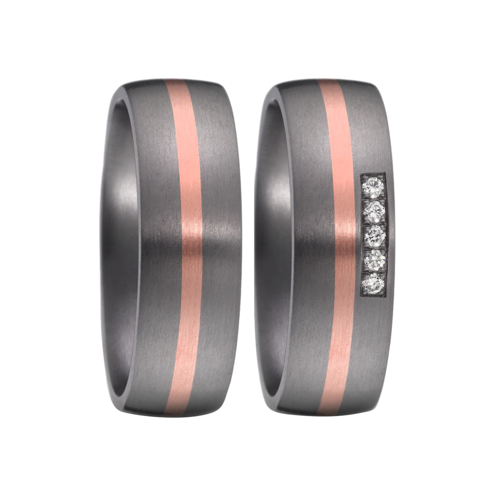 Zenubia Schmuck AG ➤ Tantal, 585/14 K Rosegold Ring ➤ Tantal, Roségold / rosé ➤ Titanfactory ➤ online bei Zenubia in Winterthur kaufen ➤ sofort lieferbar