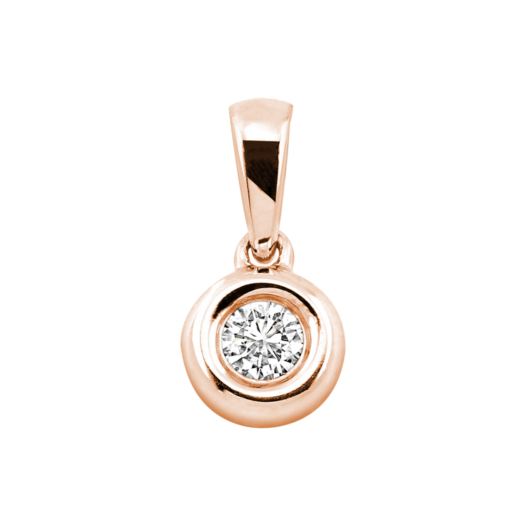 Zenubia Schmuck AG ➤ Diamant Anhänger »AH-03« ➤ Gelbgold, Weissgold, Roségold / gold, silber, rosé ➤ Zenubia ➤ online bei Zenubia in Winterthur kaufen ➤ sofort lieferbar