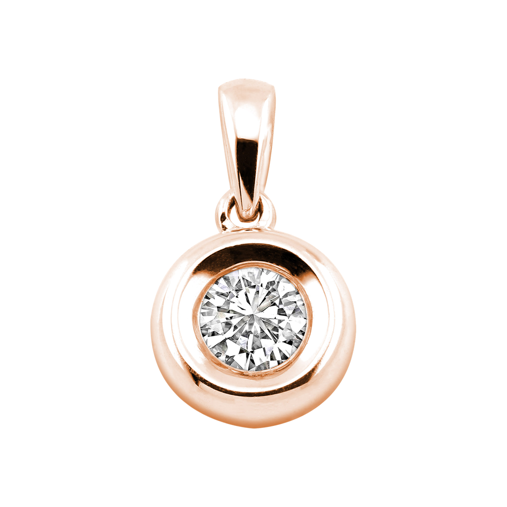 Zenubia Schmuck AG ➤ Diamant Anhänger »AH-03« ➤ Gelbgold, Weissgold, Roségold / gold, silber, rosé ➤ Zenubia ➤ online bei Zenubia in Winterthur kaufen ➤ sofort lieferbar