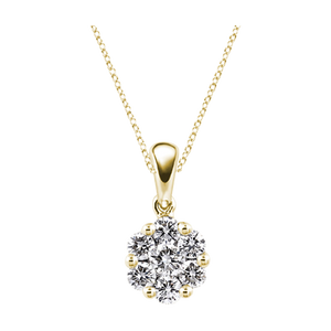 Zenubia Schmuck AG ➤ Diamant Anhänger »AH-05« ➤ Gelbgold, Weissgold, Roségold / gold, silber, rosé ➤ Zenubia ➤ online bei Zenubia in Winterthur kaufen ➤ sofort lieferbar