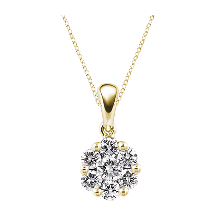 Zenubia Schmuck AG ➤ Diamant Anhänger »AH-05« ➤ Gelbgold, Weissgold, Roségold / gold, silber, rosé ➤ Zenubia ➤ online bei Zenubia in Winterthur kaufen ➤ sofort lieferbar