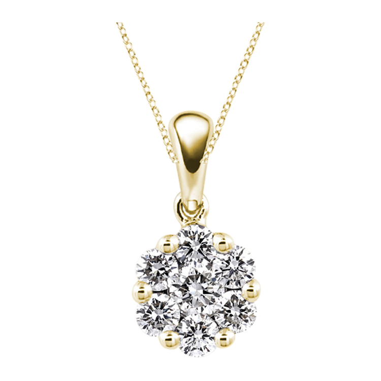 Zenubia Schmuck AG ➤ Diamant Anhänger »AH-05« ➤ Gelbgold, Weissgold, Roségold / gold, silber, rosé ➤ Zenubia ➤ online bei Zenubia in Winterthur kaufen ➤ sofort lieferbar